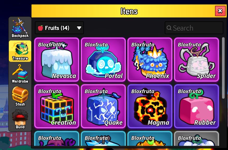 Conta de Blox Fruits Com Dragon Permanente v4 Muitas gamepass e itens raros