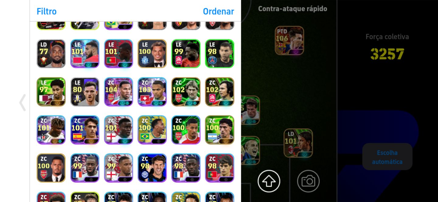 CONTA INSANA COM 2 MESSI BIG TIME E COMPANHIA, CONTA PRA PRIMEIRA DIVISÃO