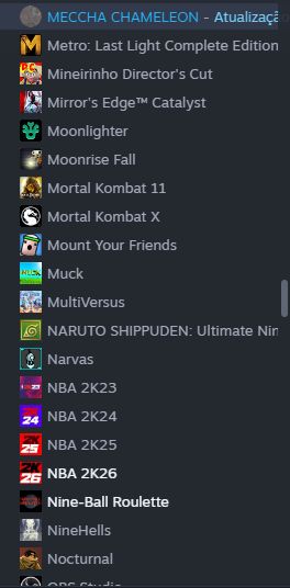 Conta Steam com mais de 9 anos