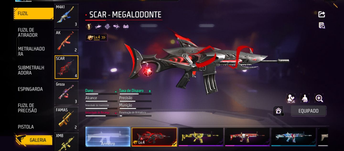 Conta de Free Fire Ótima Para Recomeçar/Jogar Ap[Leia Descrição Com Atenção]