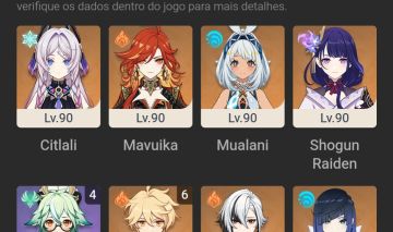 Ar 58 andarilho Alercchino citali mavuika Raiden mualani