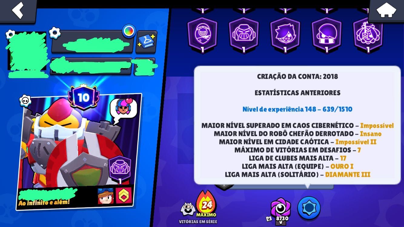 Conta de Brawl Star com +40k de troféus + Shelly Estelar