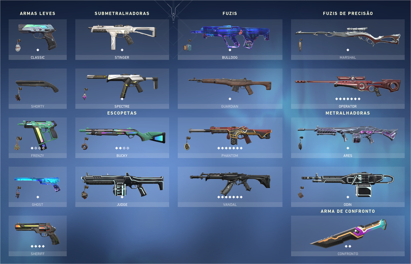 Conta Valorant com + R$ 600 em SKINS DESCONTASSO