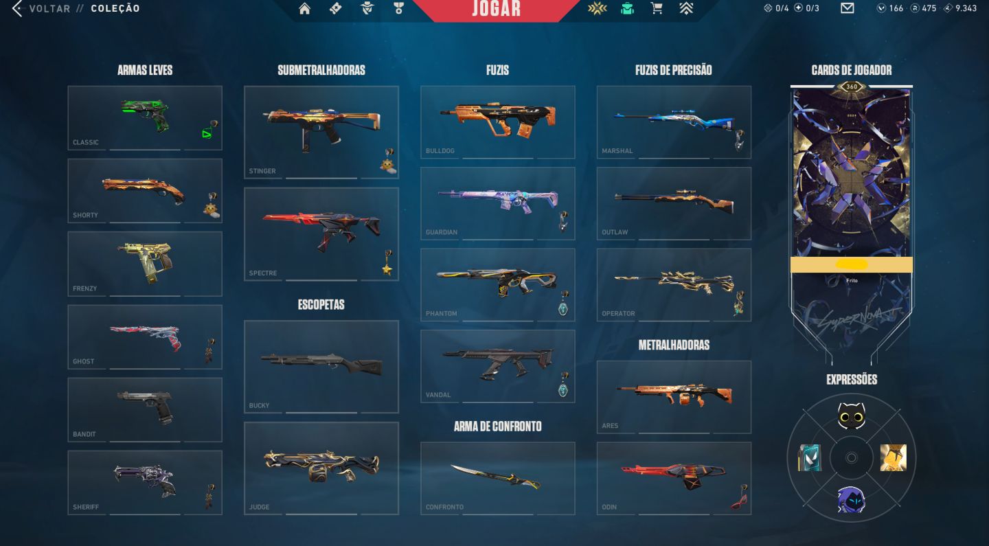 CONTA VALORANT BR | 69 SKINS | CHAMPIONS 2024 + 2025 | KURONAMI