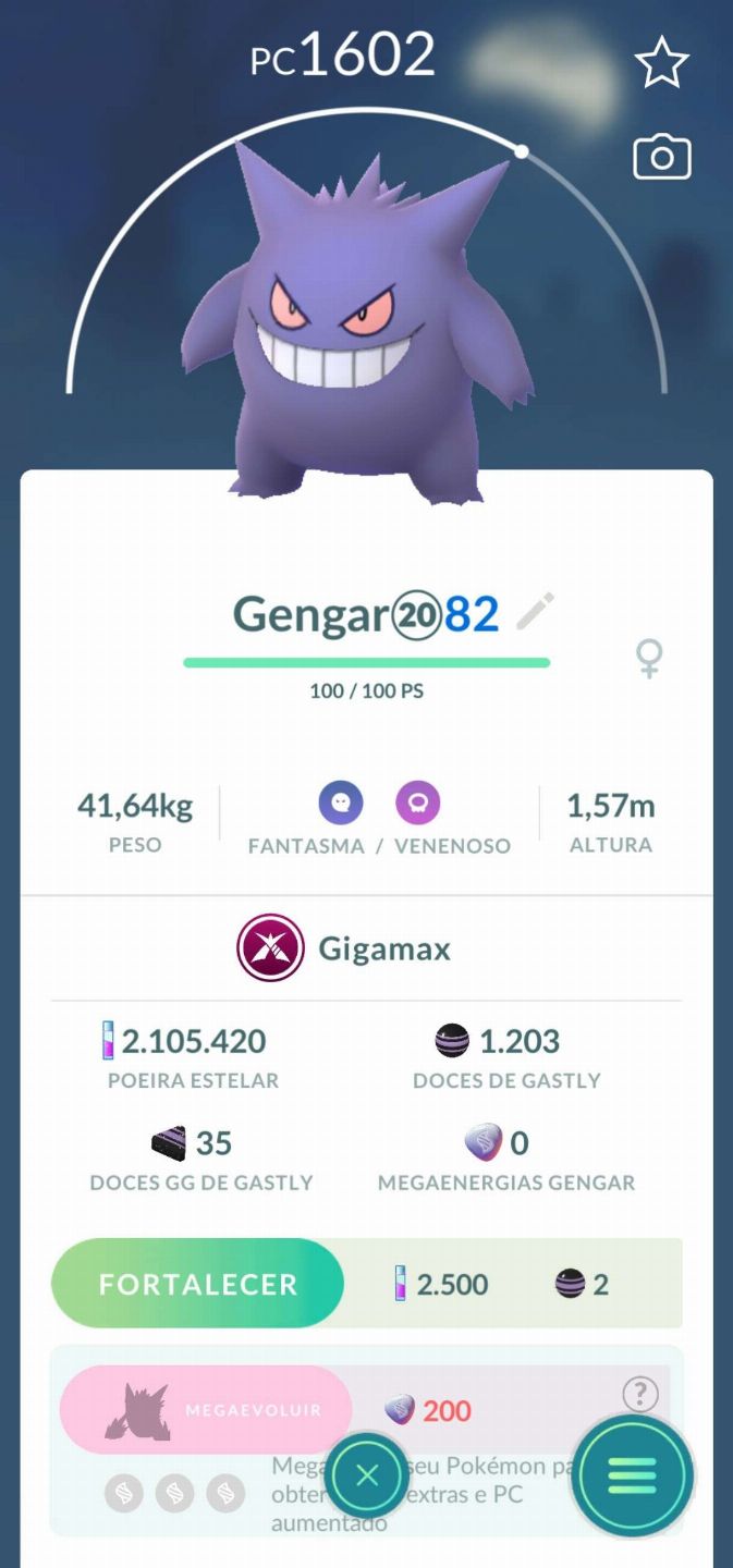 Pokémons - POKÉMON GO (NÃO É CONTA)