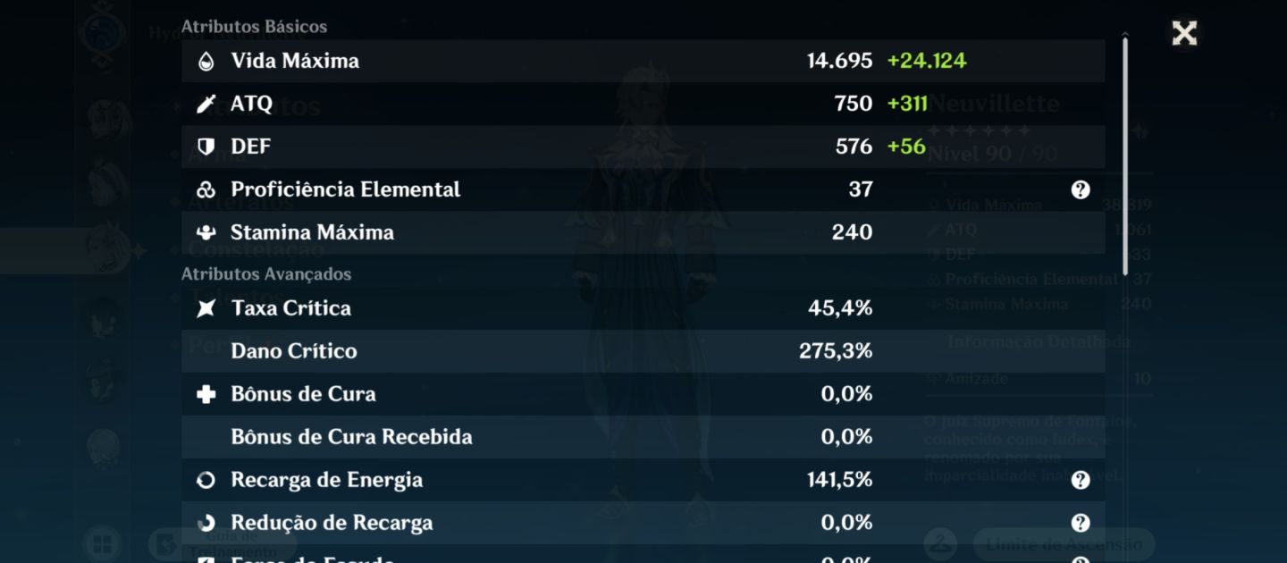 Conta Genshin Endgame + Star rail
