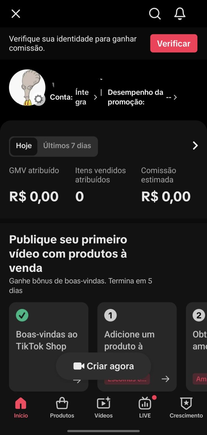 Conta TikTok Ativa | 1.3k Seguidores | Algoritmo Quente (15k+ Views Rápidas) | P