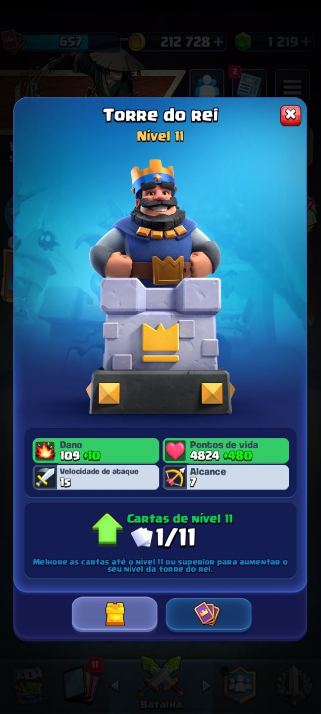 CONTA BOA DE CLASH ROYALE PRA SAIR LOGO !!!! ( COM RONIN )