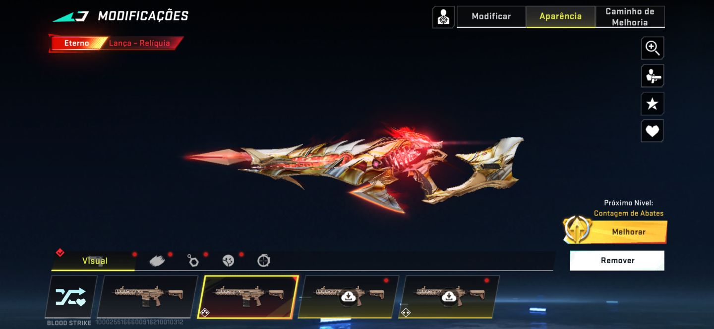 CONTA BLOOD STRIKE PREMIUM COLEÇÃO ( OPORTUNIDADE )