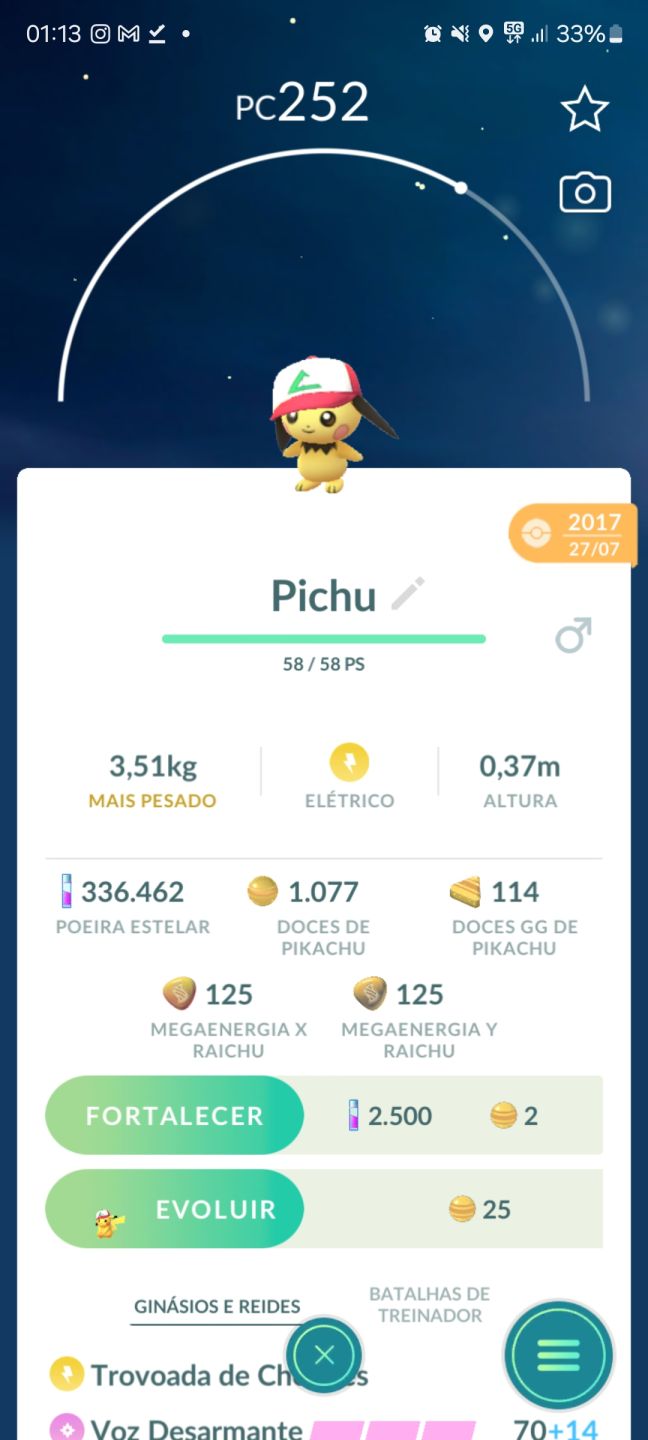 Pikachus/pichu de traje- pokemon go