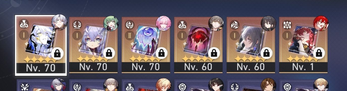 Conta honkai com Phainon + Mydei + Cyrene + Himeko Nova