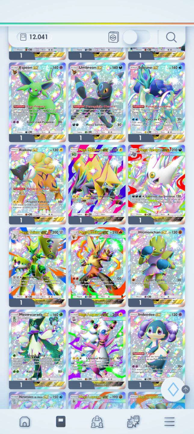 Conta Pokémon TCG Pocket NV 60 | 6 GOLDS (Charizard/Pikachu) + 30 ex Shiny!
