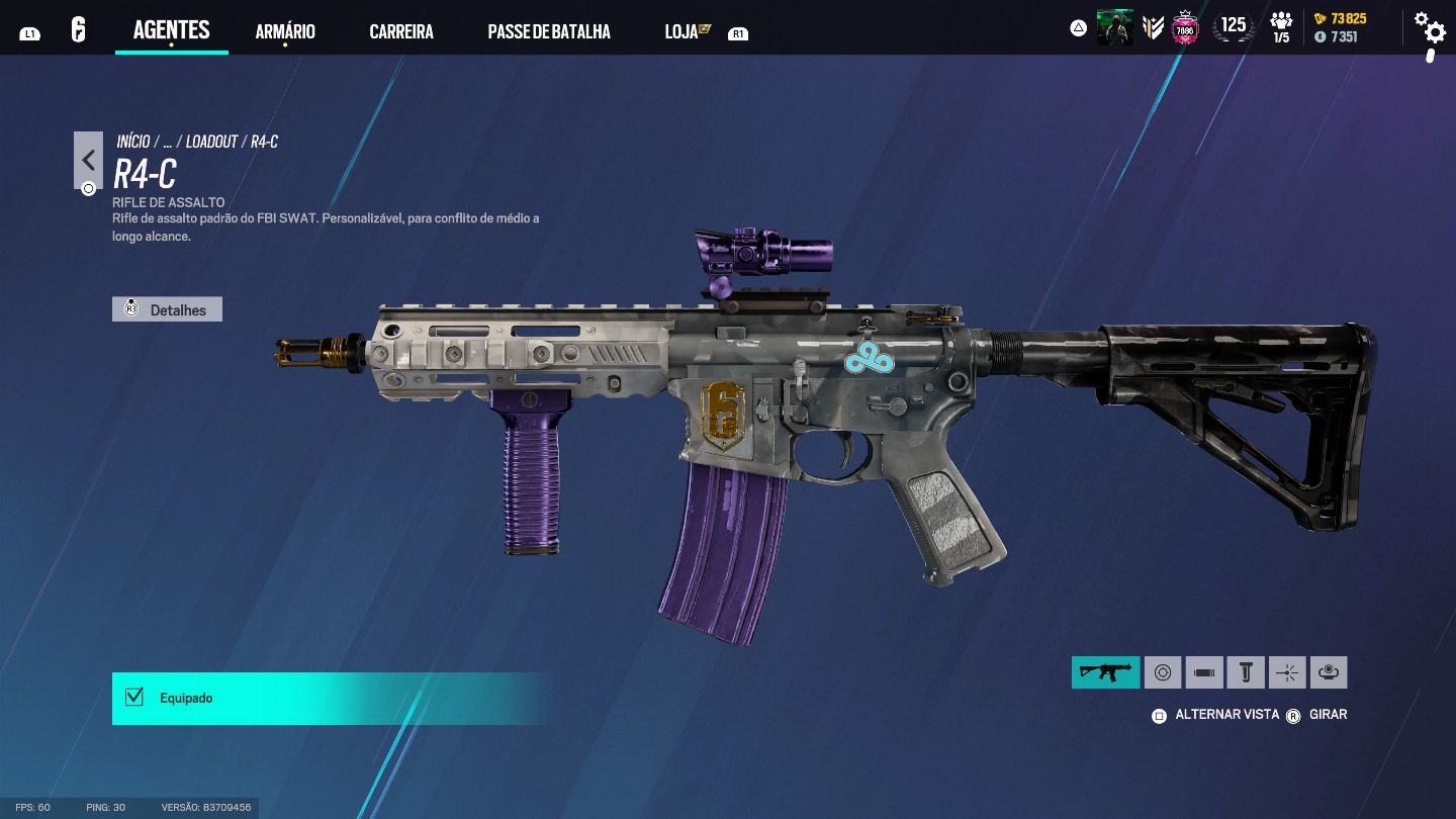Conta R6 Champion com TODAS Geleiras, Pro Leagues Ano 1 e Corridas - NEGOCIAVEL