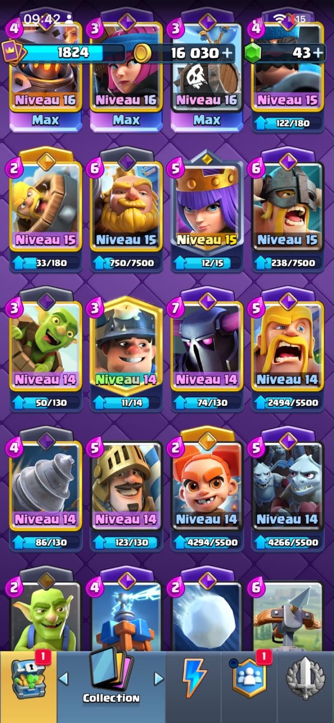 Conta de clash Royale, muito boa no precinho