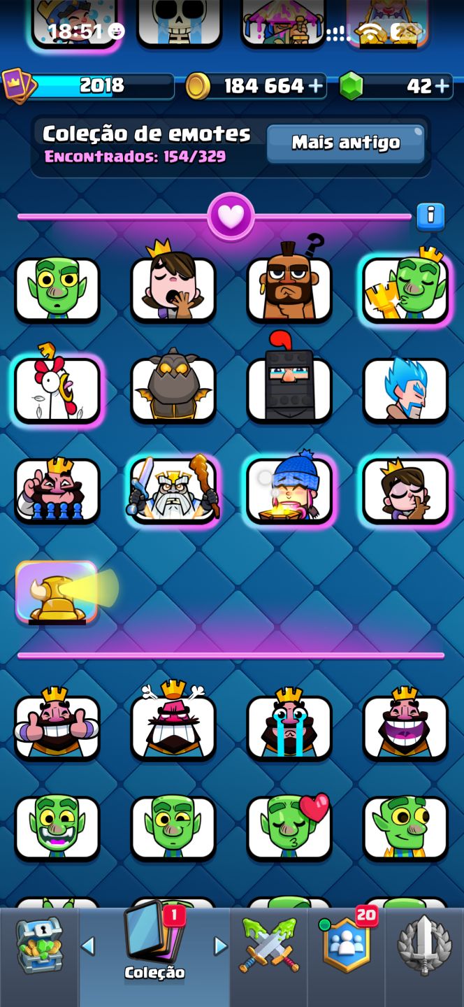 CONTA CLASH ROYAL FULLL TOPADA !