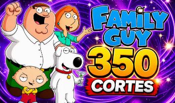 [MENOR PREÇO!] +350 CORTES FAMILY GUY PRONTOS PRA POSTAR | ALTA QUALIDADE