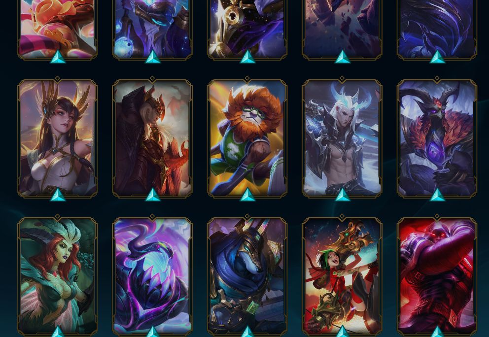 Conta de League of Legends, 192 skins, diamante 4