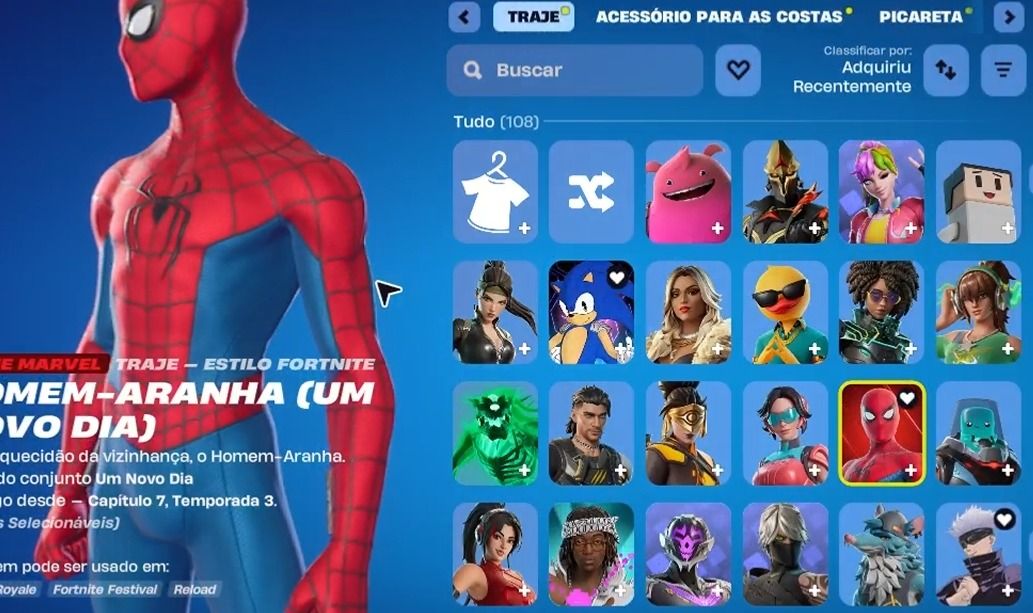 Conta Fortnite