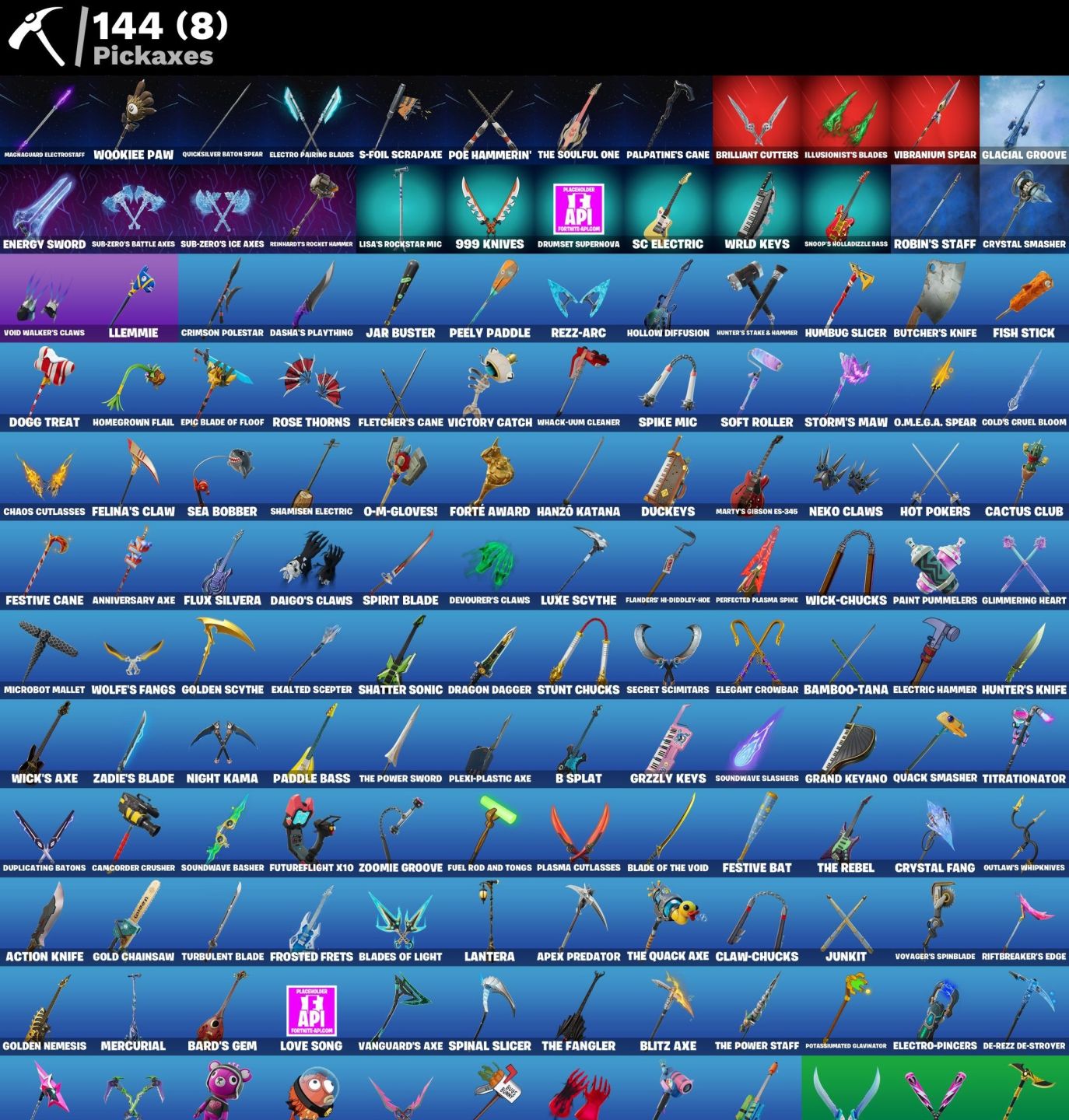 Conta Fortnite 82 SKINS/LADY WINDFROST/ CLUSTER / JUICE WRLD/ GLACIAL DUMMY
