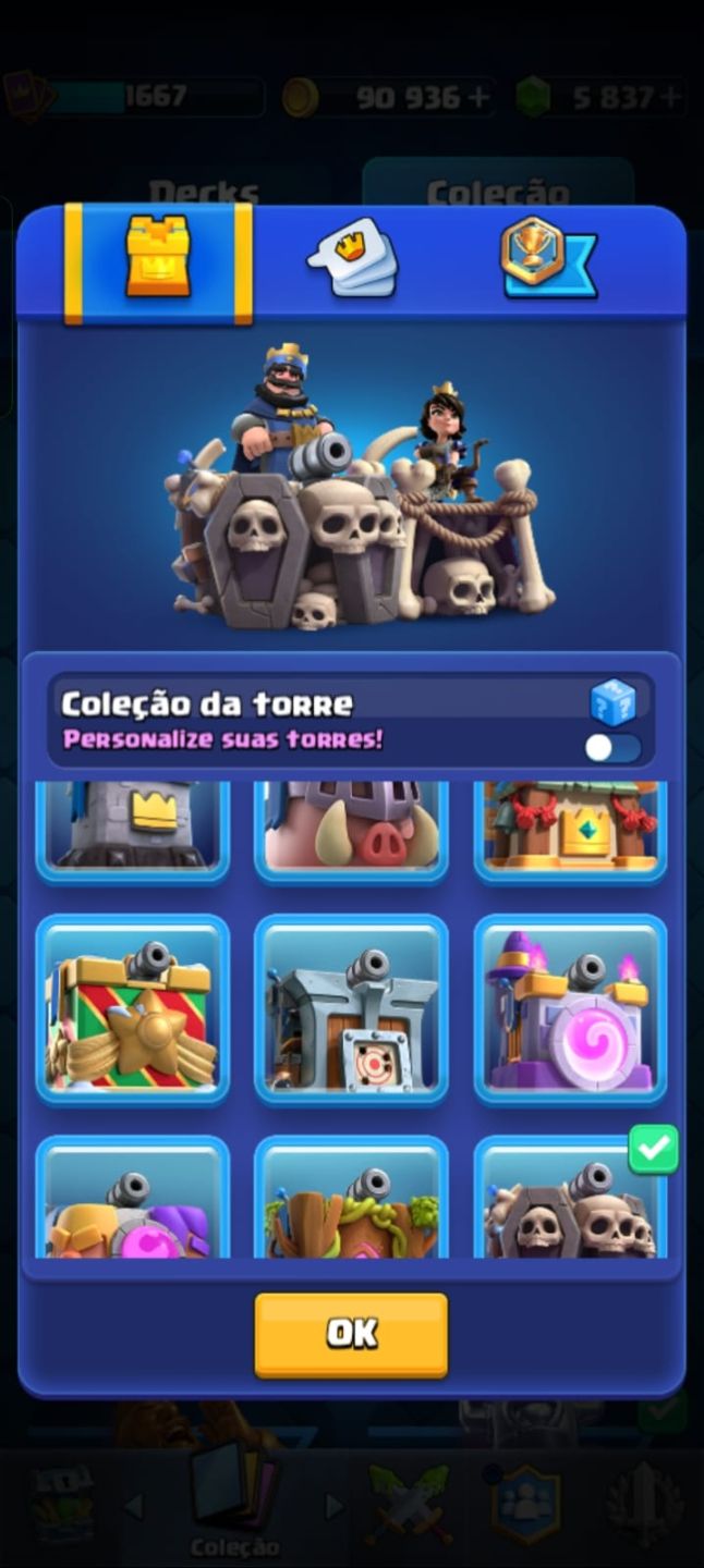 CLASH ROYALE | TORRE 15 | 11K TROFÉUS | 16 EVOLUÇÕES | 5.8K GEMAS | DECK LVL 16