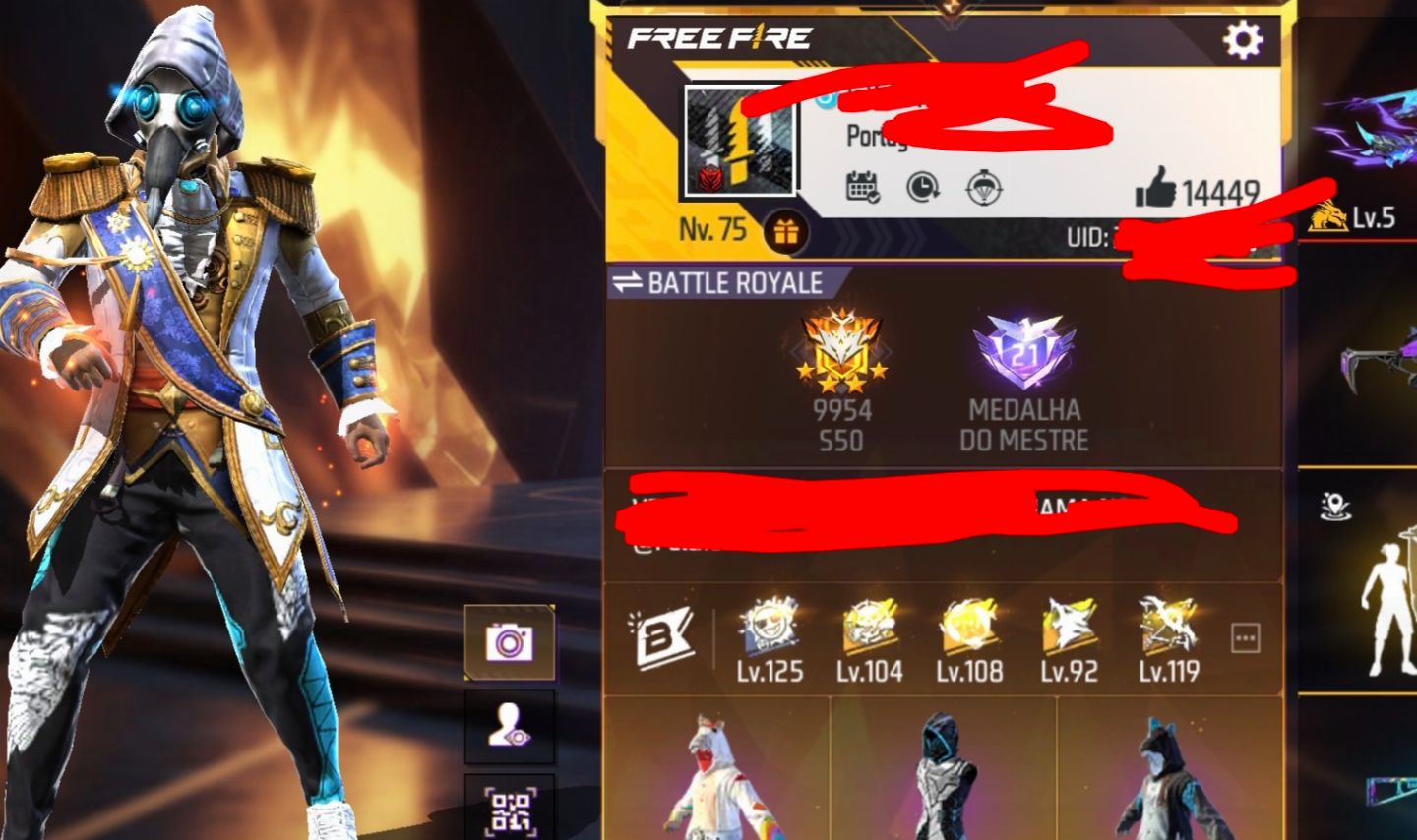 Conta level 75 prime 6