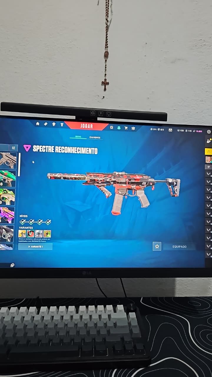 CONTA VALORANT: 4 VANDAL, 2 FACA, 1 OPERATOR, 1 GHOST