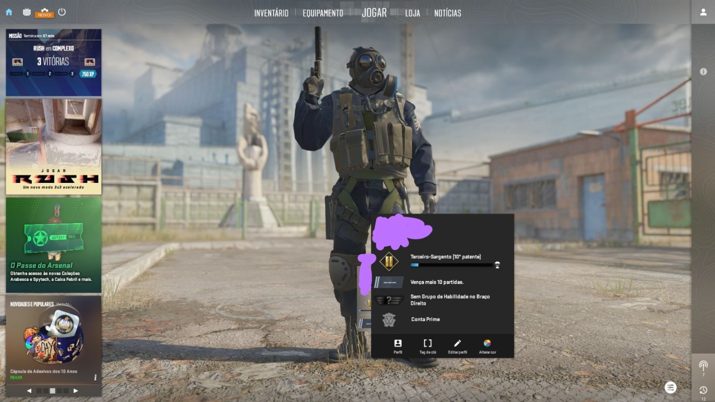 CONTAS DE CS2 PRIME + PREMIER LIBERADO