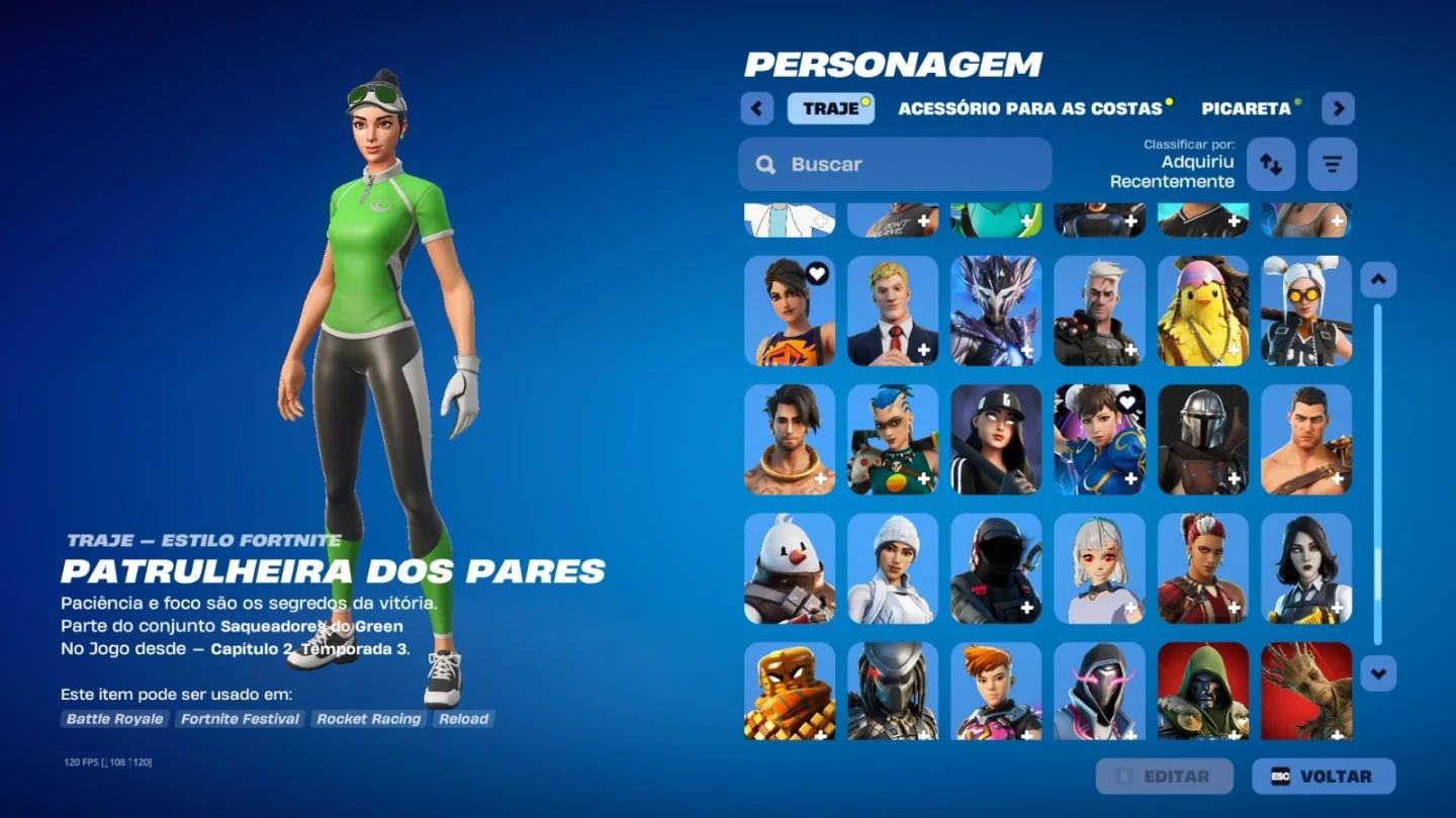 CONTA FORTNITE 239 SKINS COMPLETA TRYHARD SKINS RARAS - FULL ACESO