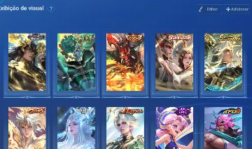 Conta honor of kings (7 skins lendárias + todos os heróis)