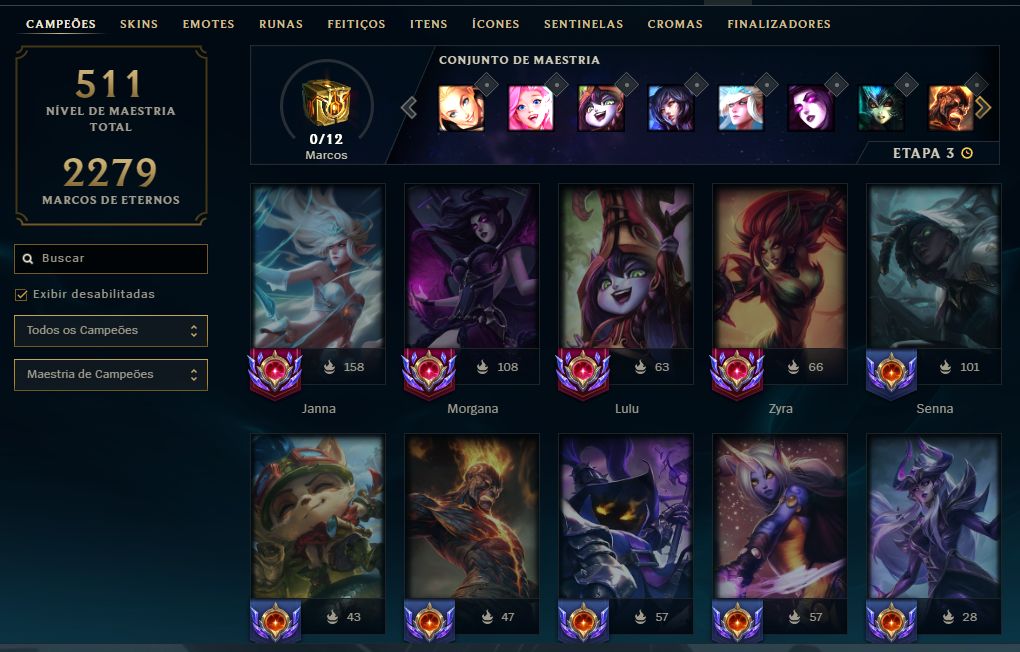 CONTA FULL ACESSO | 252 SKINS | R$1350 GASTOS | NV 570