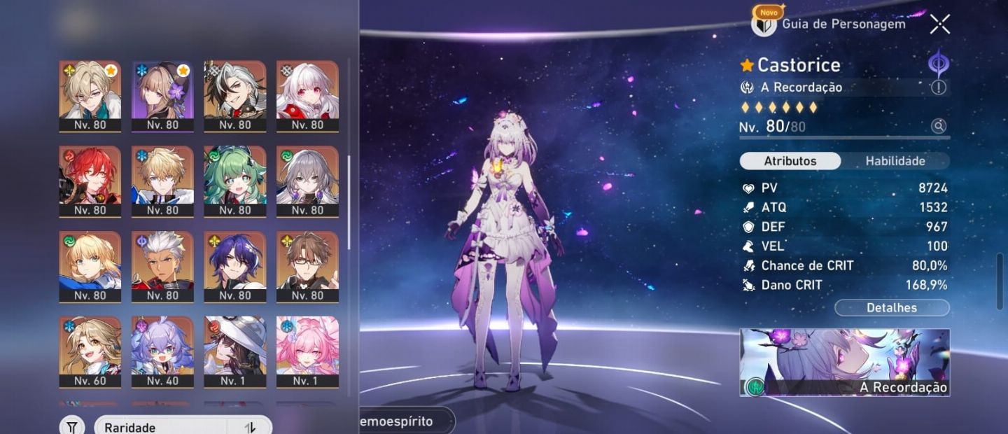 Promoçao Conta End Game Honkai Star Rail. FULL Build
