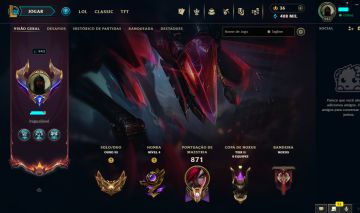 CONTA LOL 296 SKINS | TODOS CAMPEÕES