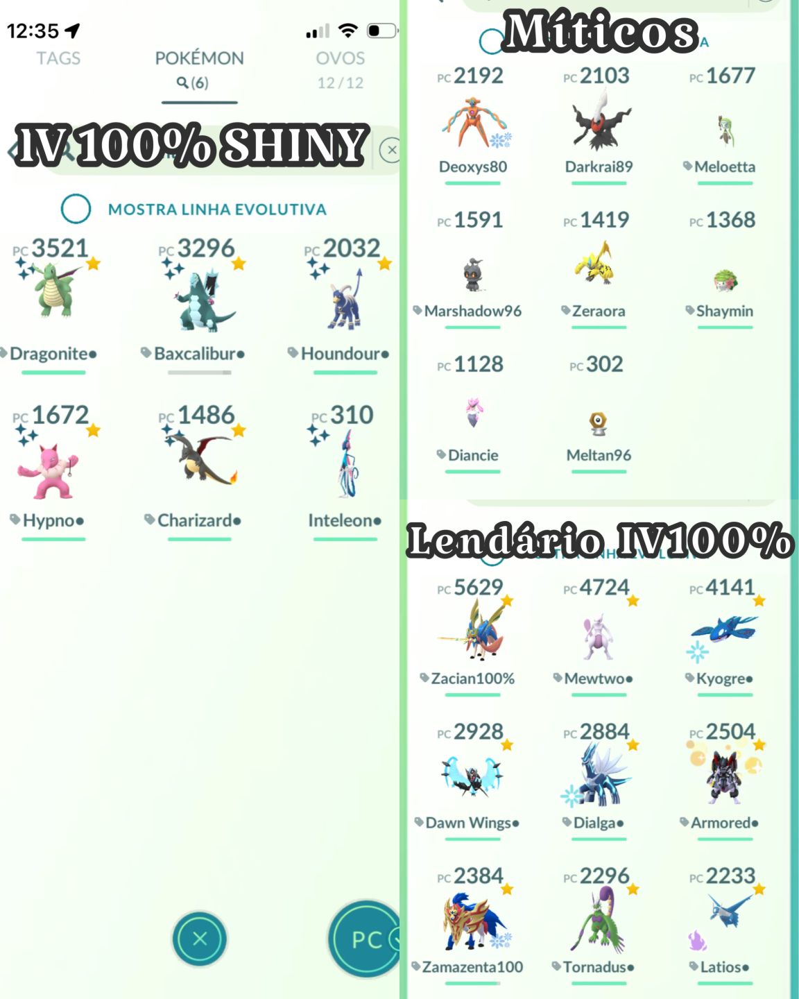 CONTA LVL 56 IMPERDÍVEL POKÉMON GO