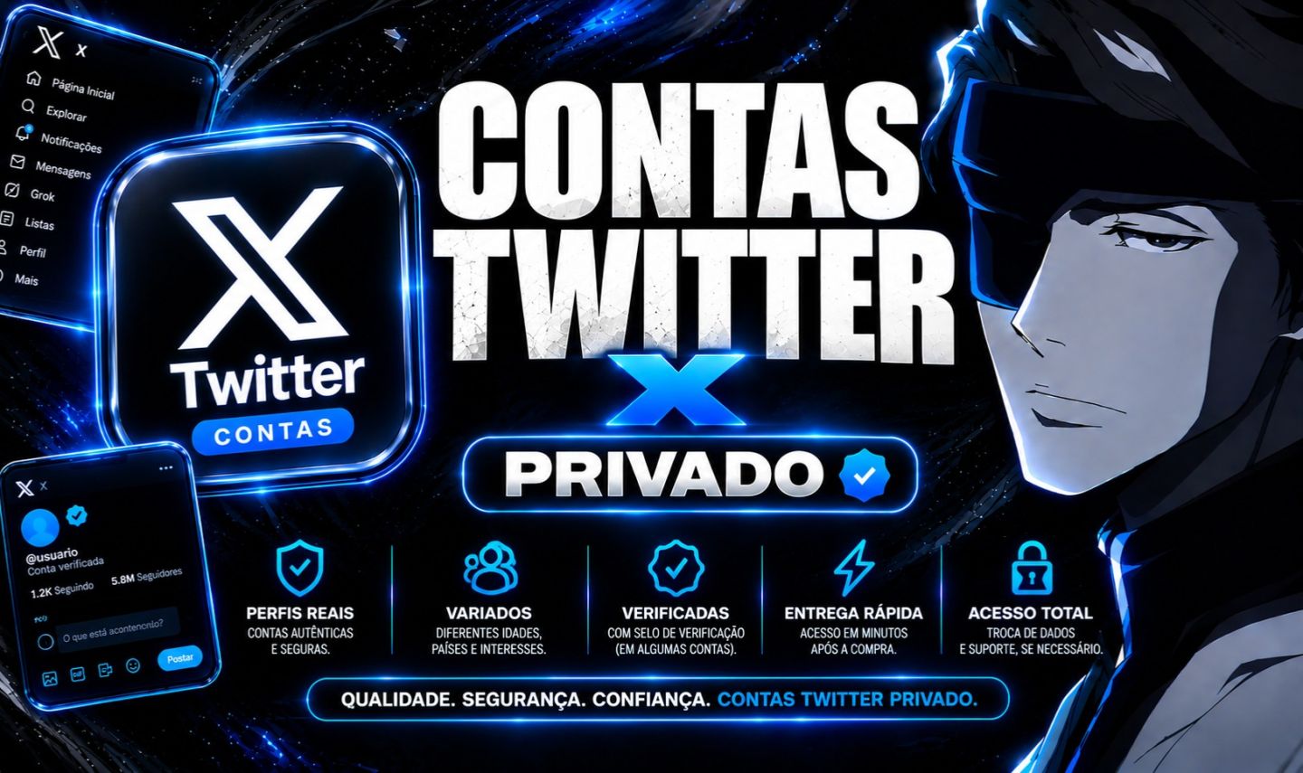 Contas Twitter Antigas e Novas | Melhor Preço