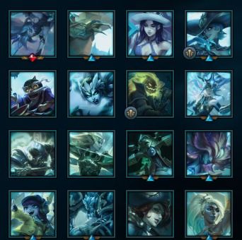 Conta smurf antiga Mestre(150 pdl) PEAK-720 PDL, 69 skins/30 fragmentos