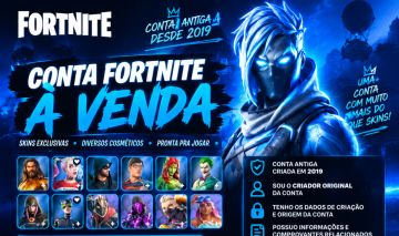 CONTA FORTNITE, CONTA RARA!