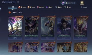 Conta com iori, ken, leona K dash e etc