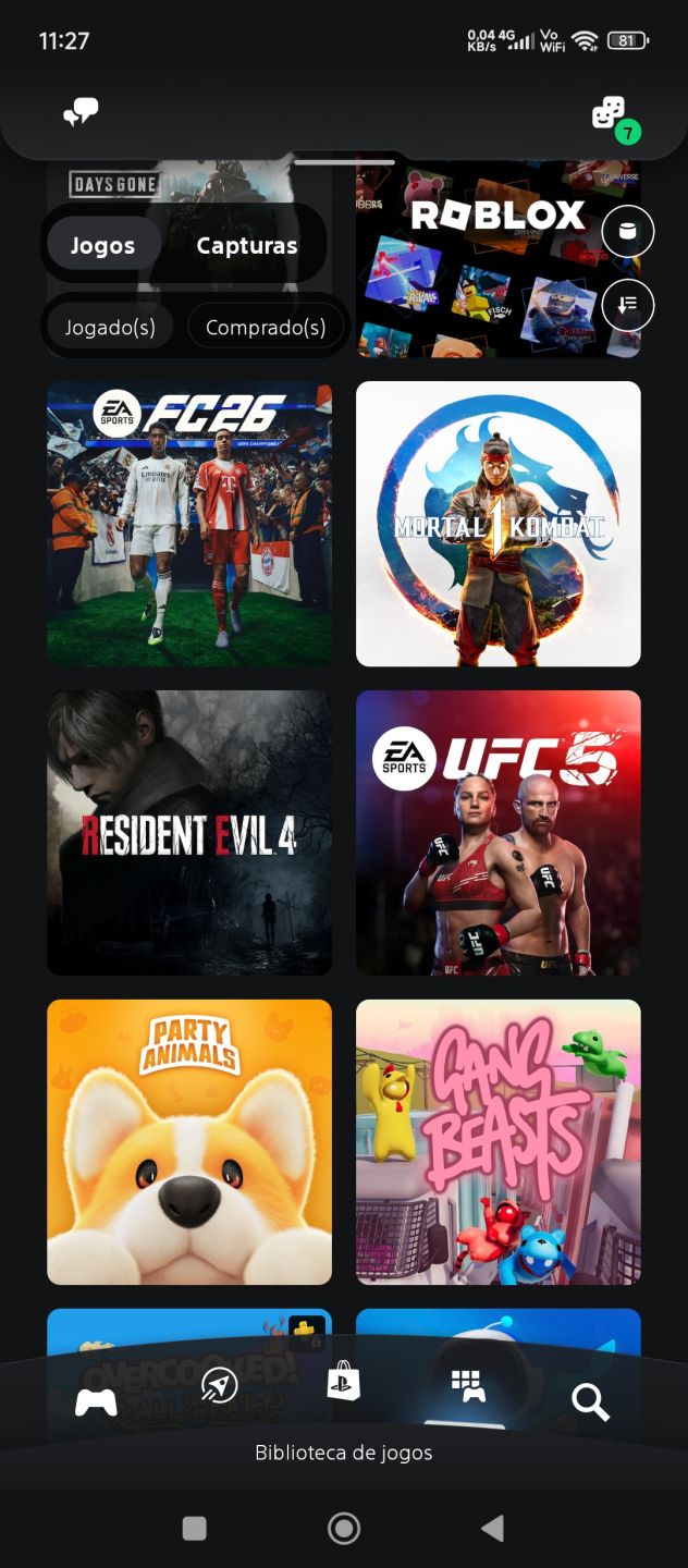 CONTA DE PS5, COM BASTANTE JOGOS RECEM LANÇADOS, RD2, UGC5 E 6 ENTRE OUTROS