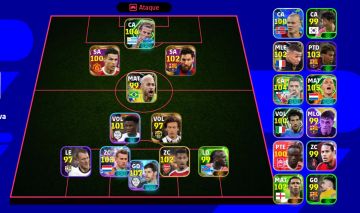 Conta Efootball com Cartas Raras e Especiais!! Chama!!