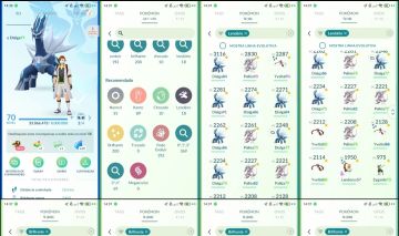 Pokémon Go LVL 70 | 18 Shundos | 200 Shinys | Dialga e Palkia |Q900