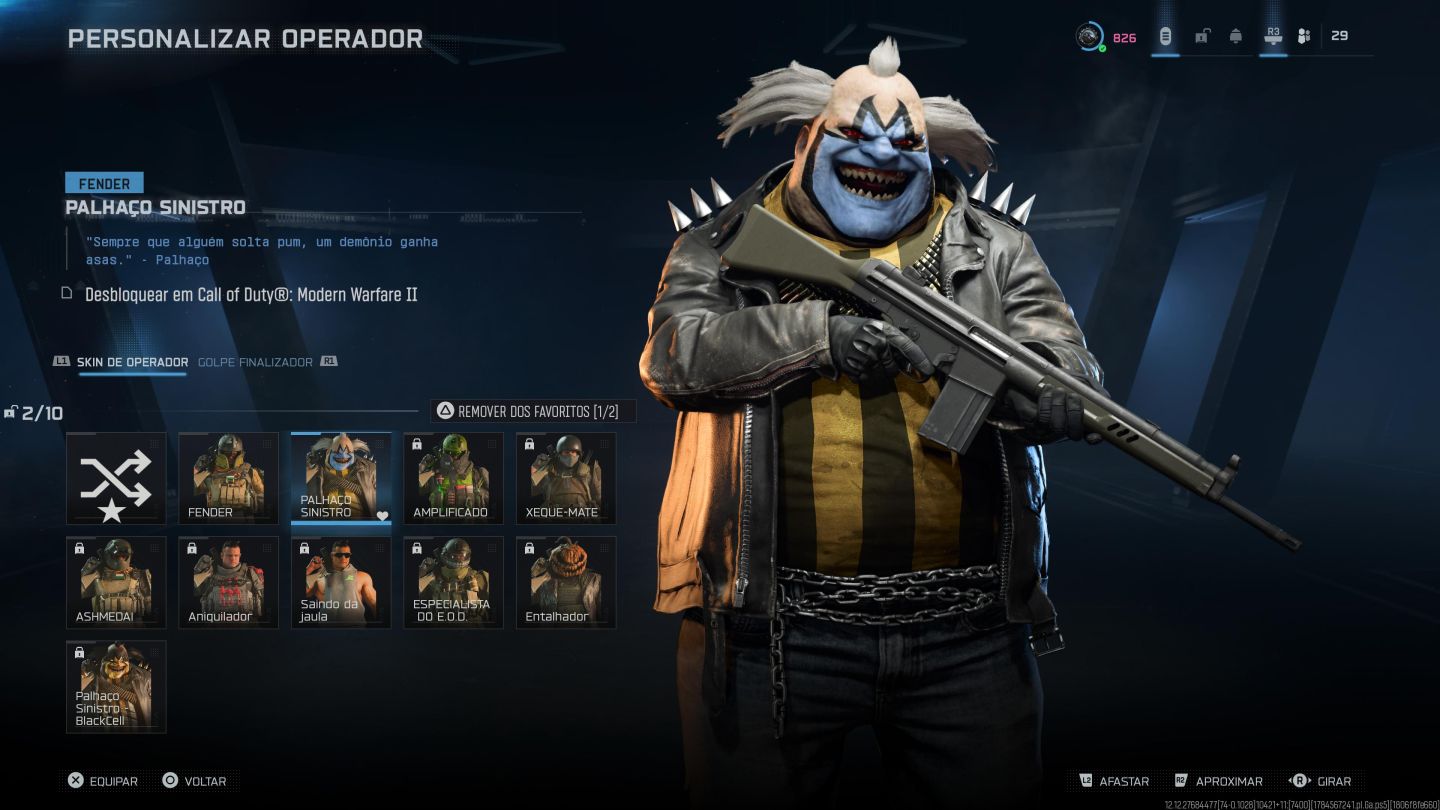 Conta Warzone com Gordao + vários blackcell BO7