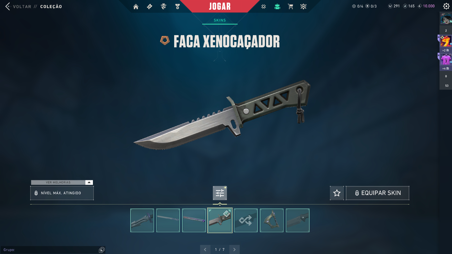 Conta de Valorant Full acesso com skin