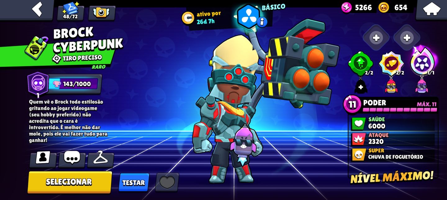 CONTA DE BRAWL STARS MUITO RARA, QUASE FULL, COM SKINS EXCLUSIVAS