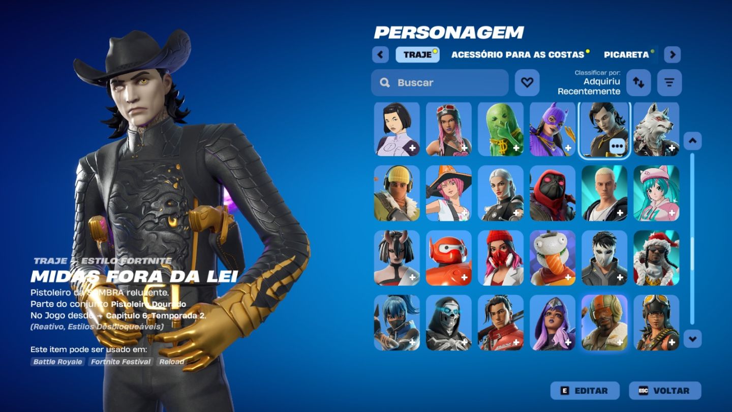 CONTA DE FORTNITE COM 157 SKINS | Spider-Man | PROMOÇÃO!
