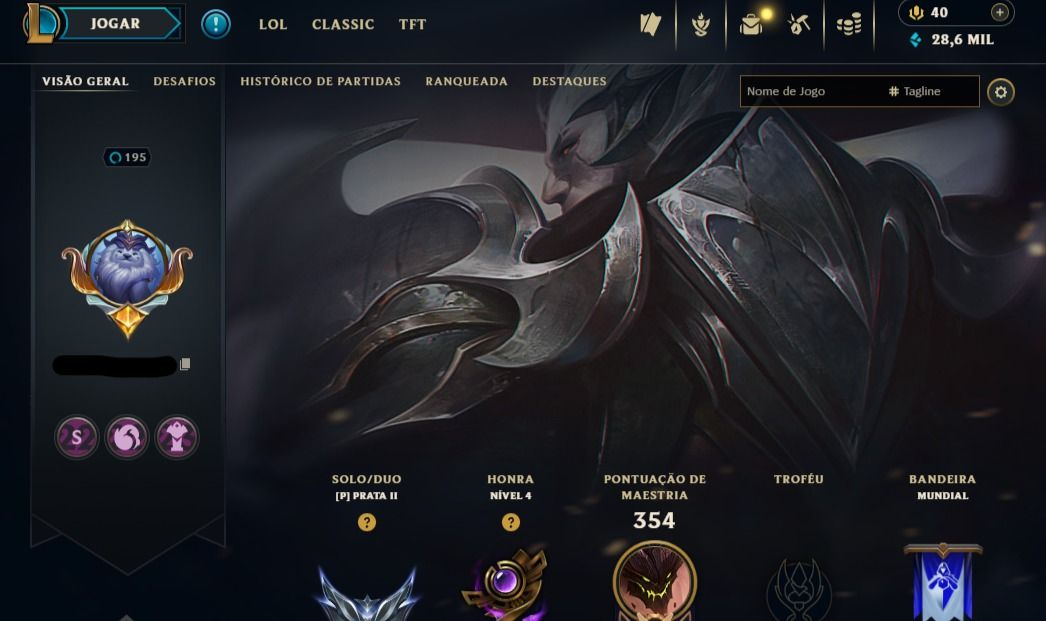 CONTA UNRANKED - 114 SKIN - FULL CHAMP + PREÇO BAIXISSIMO! - 100% SEGURA!