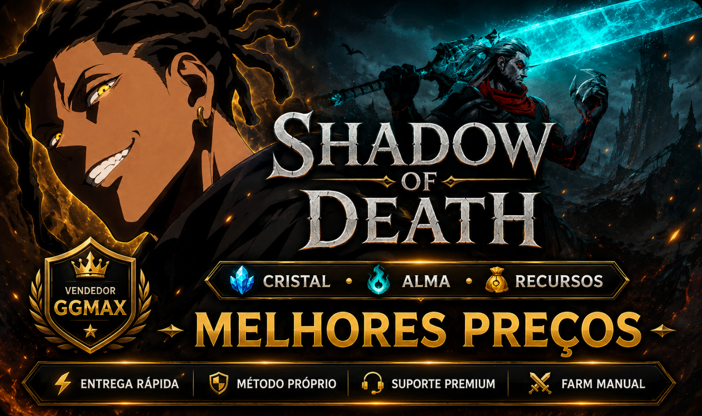 SHADOW OF DEATH | CRISTAL + ALMA + RECURSOS | ENTREGA RÁPIDA | ANDROID APENAS