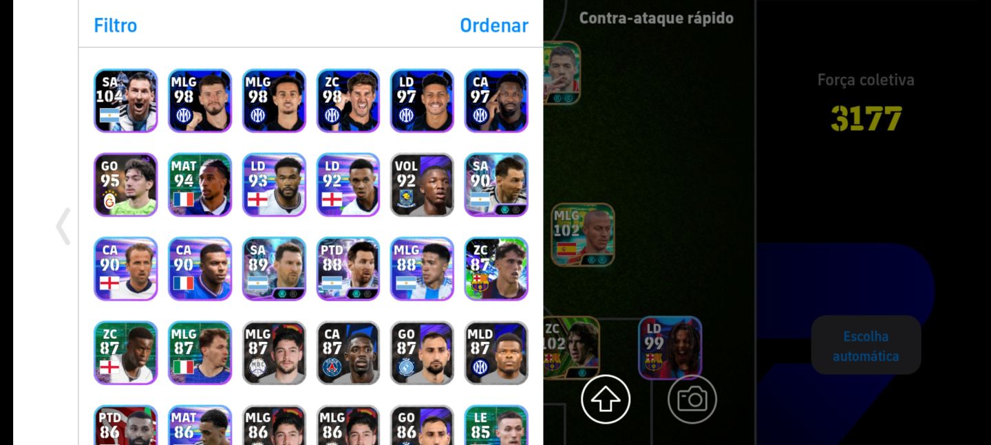 Conta Full com Messi e Mbappe Big Time e 400 Coins
