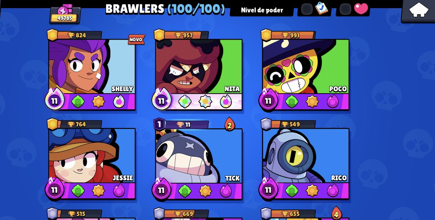 Conta de brawl stars PREÇO NEGOCIÁVEL