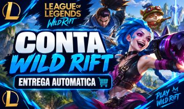 CONTA WILD RIFT | +380 SKINS, GRÃO MESTRE (Entrega Automática)