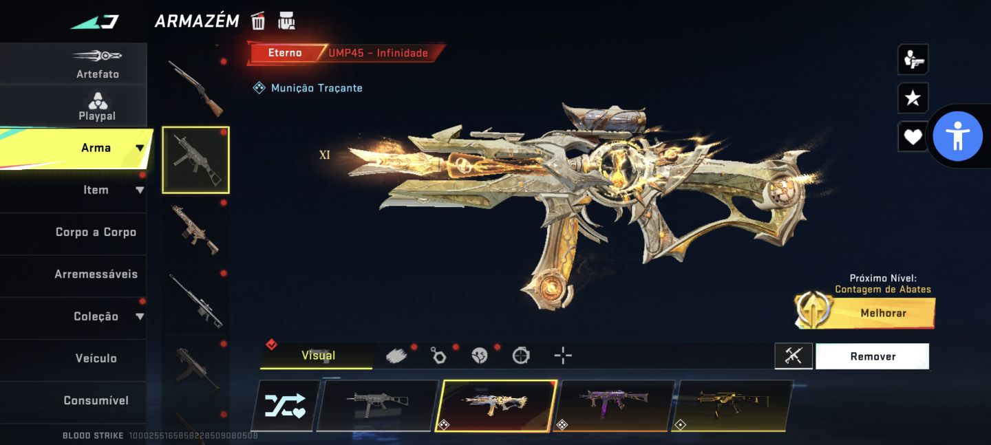 CONTA DE BLOOD STRIKE